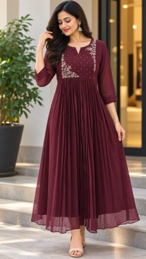 Soft Georgette Kurti - PR-RS104